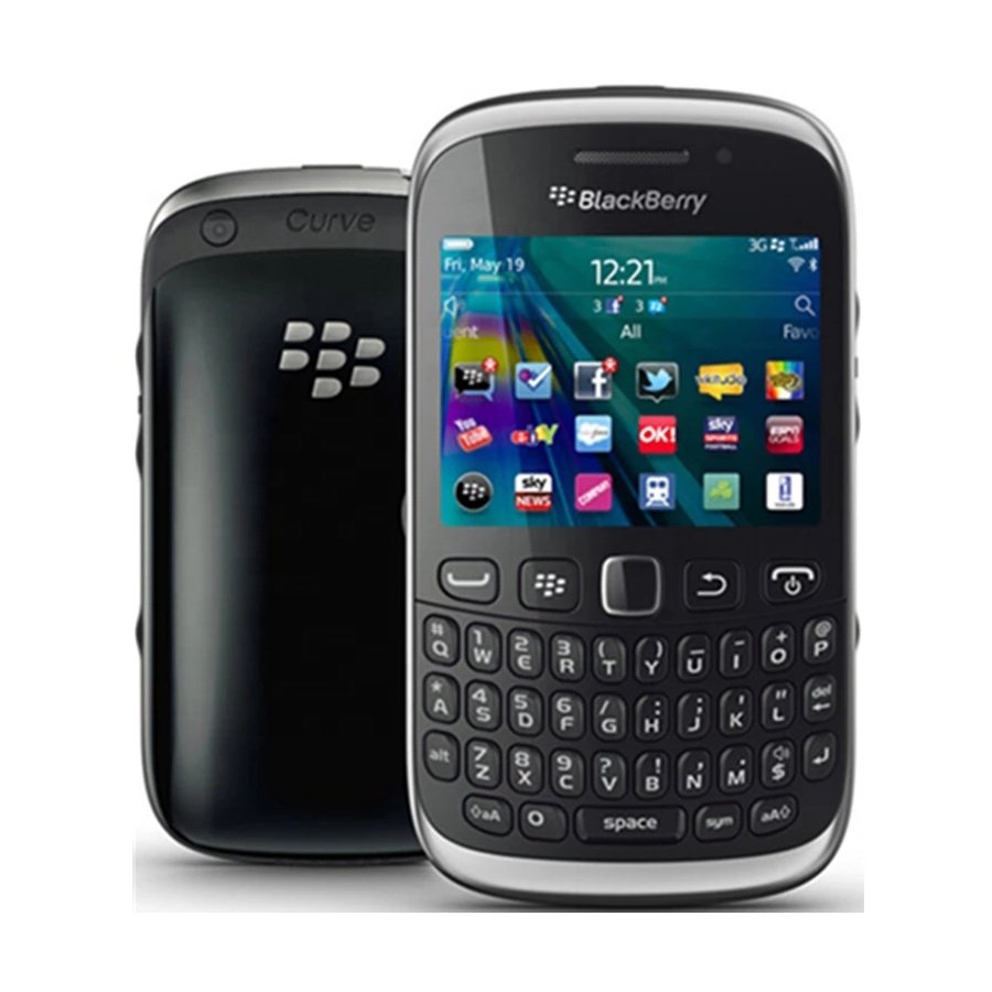 For Blackberry Curve 9320 Mobile Phones 3MP QWERTY FM radio GPS WIFI 3G Unlocked Cell Phone